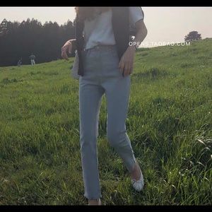 Korean brand PlatBase gray jean